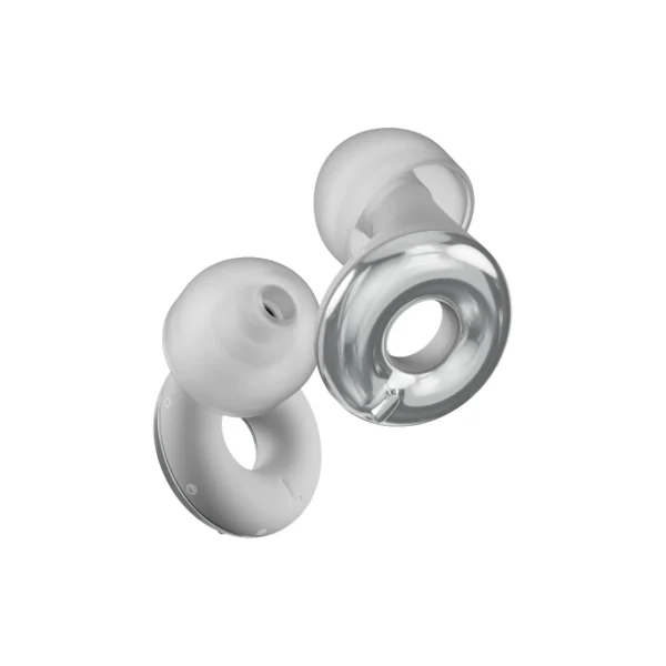 Loop Switch 2 earplugs showing mode dial and soft silicone tips