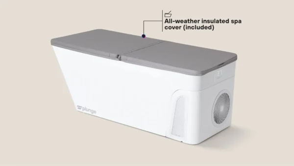 Plunge All-In cold plunge tub with chiller and smartphone control interface