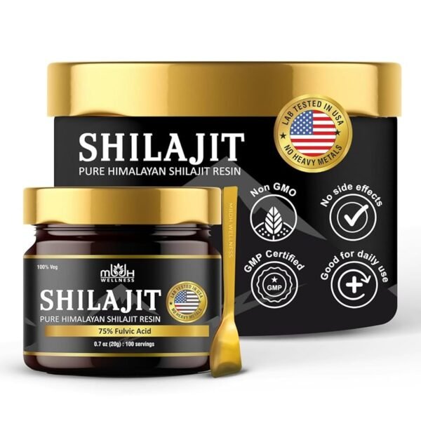 AlpKarma Premium Shilajit Resin 20g – Organic Energy & Detox Support